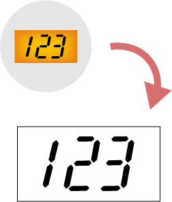 画像自動補正機能のイラスト